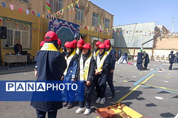 مانور مهارت‌های تشکیلاتی پیشتازان هم‌دل، همفکر و همکار در شیراز