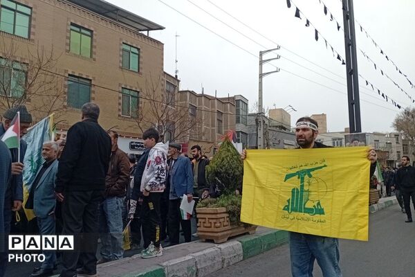  راهپیمایی باشکوه روز قدس در شهرستان پیشوا