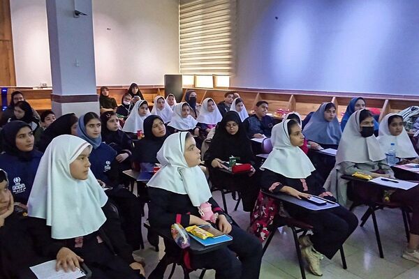 جلسه توانمند سازی دانش آموزان خبرنگاران پانا شهرستان قدس