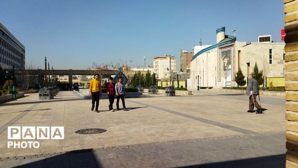 گذری بر اردوی زیارتی حرم مطهر رضوی دبیرستان شاهد ابوذر غفاری نیشابور 