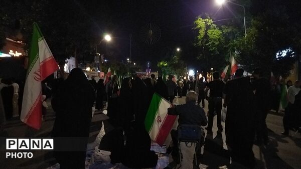 هشتاد و پنجمین شب از شب های مقاومت نیشابور در قاب پانا 