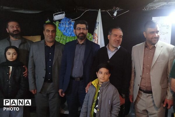 حضور معاون توسعه و پشتیبانی اداره کل آموزش و پرورش تهران در تجمعات شبانه میدان نماز شهرری 
