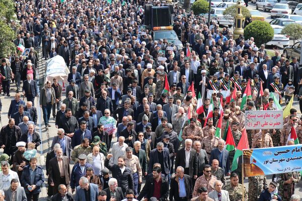 راهپیمایی روز قدس طنین آزادی خواهی برای فلسطین 
