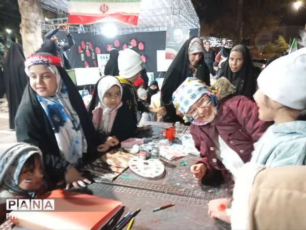 مراسم چهلمین روز درگذشت شهادت رهبر معظم انقلاب اسلامی و شهدای میناب 
