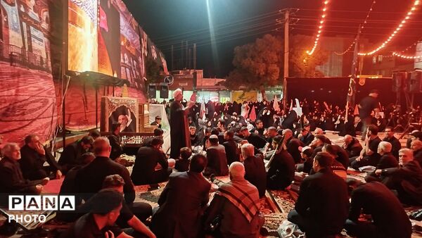 آیین عزاداری شب حضرت ابوالفضل(ع) همزمان با صد و پانزدهمین شب بیعت با رهبری در نورآباد