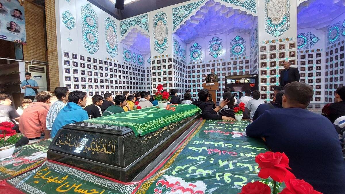  اعزام دانش‌آموزان آموزش و پرورش منطقه ۵ تهران به اردوی راهیان نور 