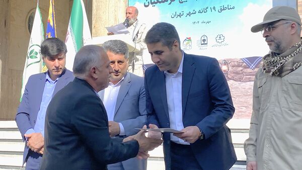 برگزاری صبحگاه مشترک بسیج فرهنگیان به مناسبت هفته دفاع مقدس
