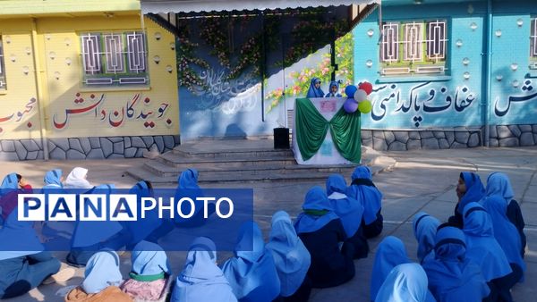 مراسم ولادت حضرت زینب (س) در آموزشگاه فرهنگ خلیل آباد