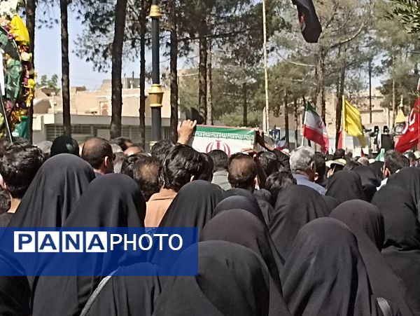 مراسم تشییع شهدای اقتدار در بیرجند