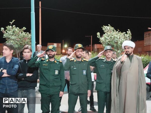 مراسم جانفدا در ایستگاه اسلامیه