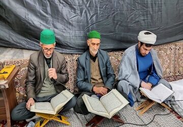 ضیافت افطاری در شب بیست و سوم ماه مبارک رمضان مسجد جامع شهر بار 