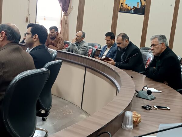 نشست برنامه ریزی روز جهانی قدس در فرمانداری گناباد 