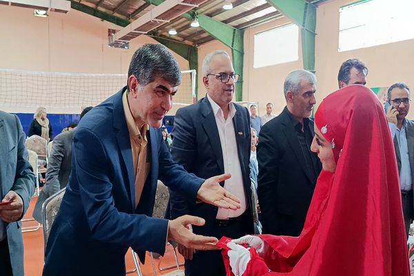 برگزاری آئین افتتاح سالن ورزشی خیرساز مدرسه استثنایی شهدای ملارد 