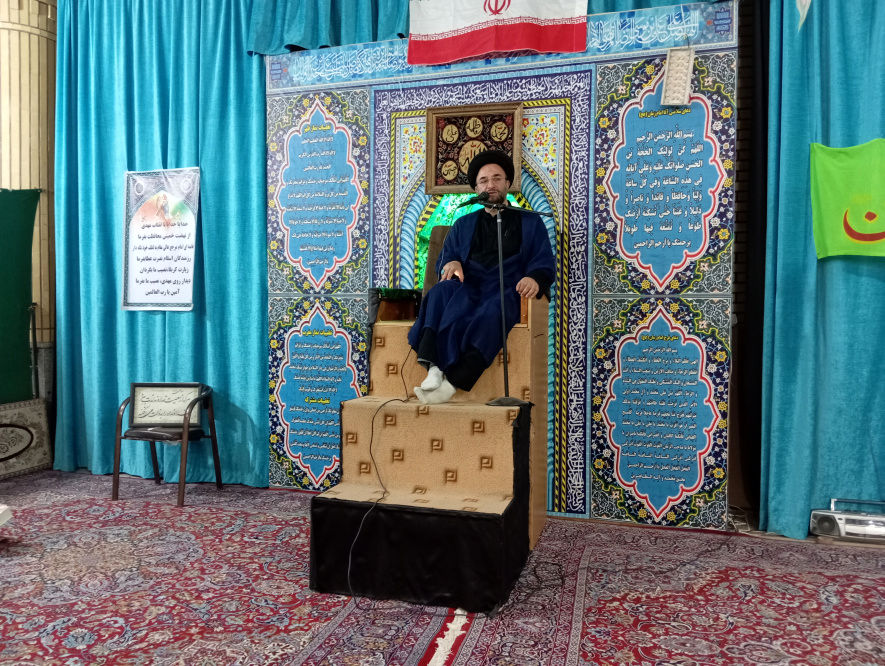 مراسم عزاداری شهادت امام محمد باقر(ع) در شهر جعفریه قم 