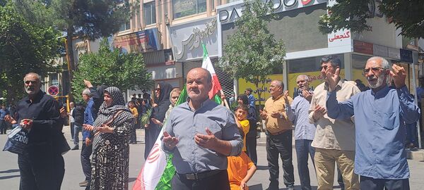 راهپیمایی جمعه خشم و نصر در نیشابور 