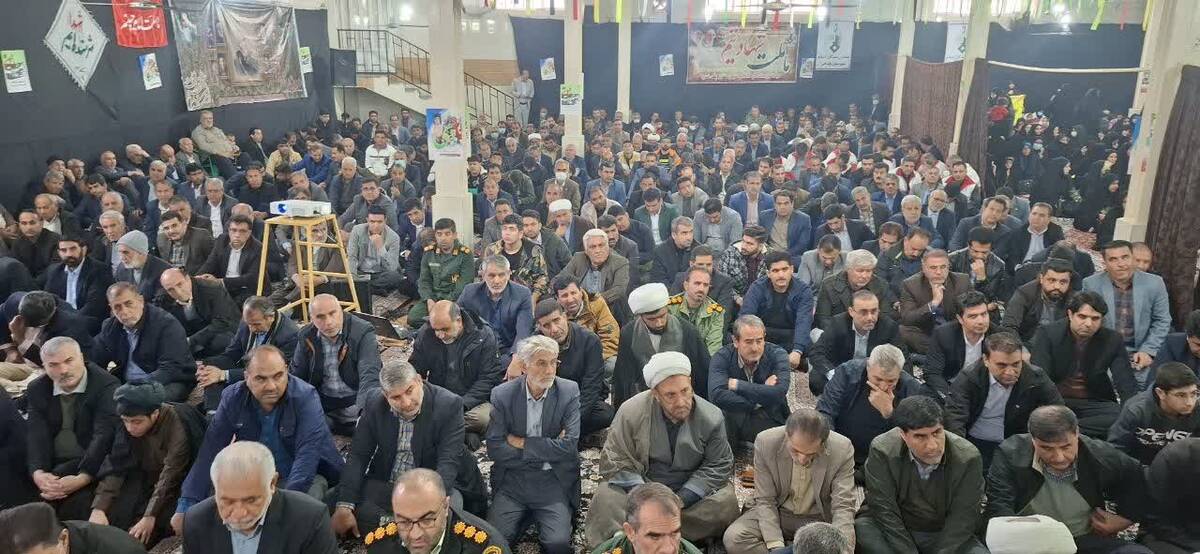 مردم بصیر پلدختر بار دیگر با آرمان‌های انقلاب تجدید پیمان کردند
