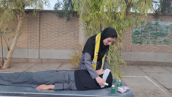 اجرای مانور سراسری زلزله در مدارس منطقه کوهنانی با هدف ارتقای آمادگی دانش‌آموزان