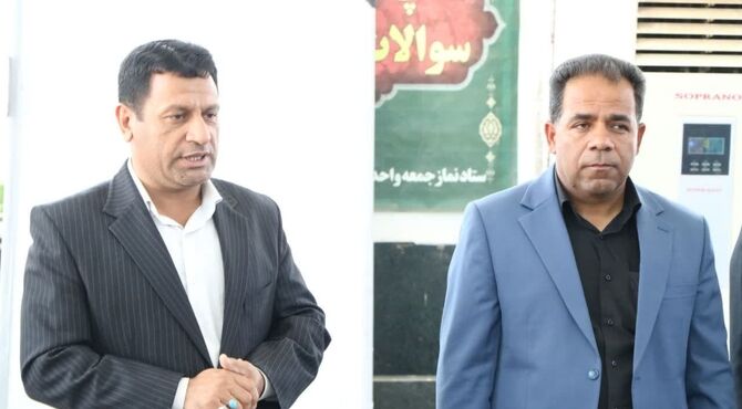 بازدید میدانی فرماندار و مدیر آموزش پرورش شهرستان ریگان از کلاس‌های حضوری در مساجد و خانه ها