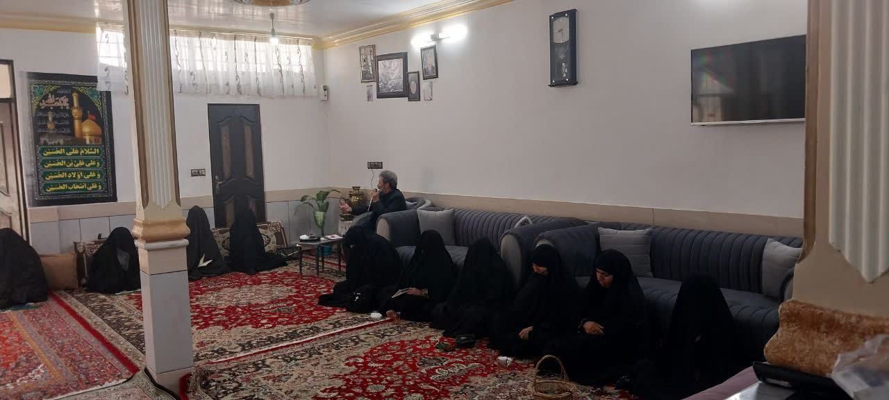 برگزاری روضه های خانگی در روستای فدافن