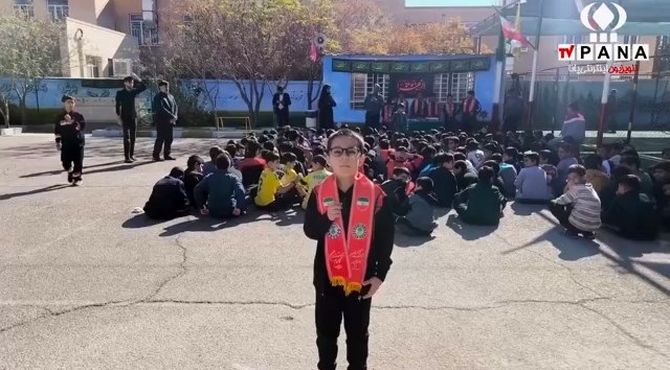  برپایی موکب و عزاداری ایام فاطمیه در دبستان حضرت مهدی (عج)