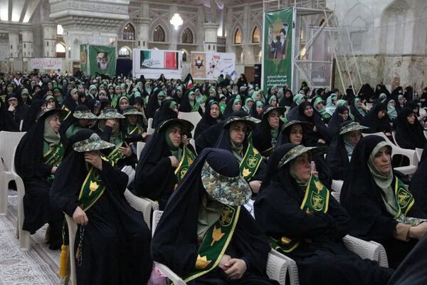 برگزاری گرامیداشت هفته بسیج در حرم مطهر حضرت امام خمینی (ره)