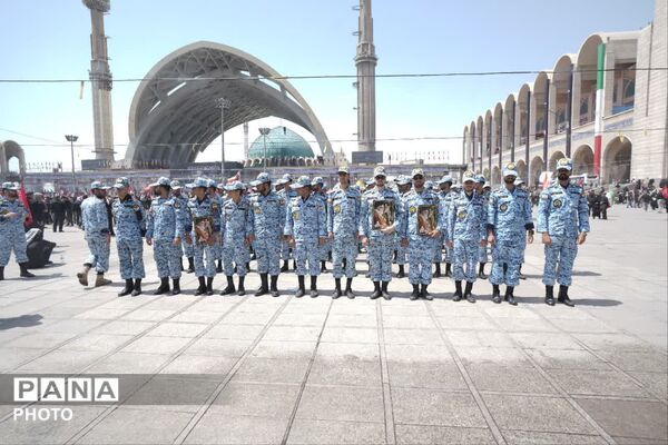 وداع با پیکر مطهر امام شهید در مصلای تهران