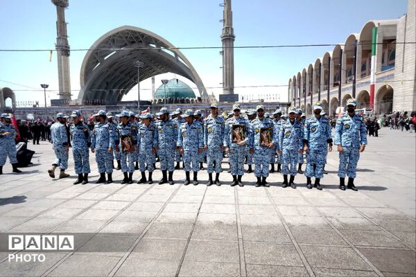 وداع با پیکر مطهر امام شهید در مصلای تهران