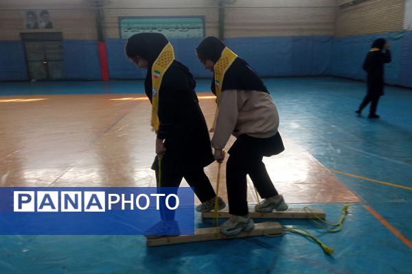 برگزاری اردو تمشک با حضور دانش‌آموزان منطقه کهریزک 