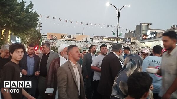 جشن بزرگ 2 کیلومتری غدیر در شهر هشتگرد