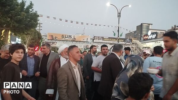جشن بزرگ 2 کیلومتری غدیر در شهر هشتگرد