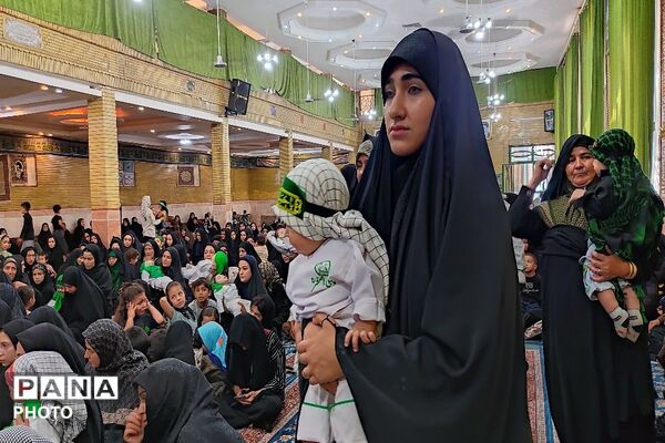 همایش بزرگ شیرخوارگان حسینی در شهر بار نیشابور 
