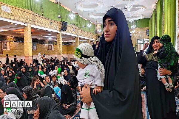 همایش بزرگ شیرخوارگان حسینی در شهر بار نیشابور 