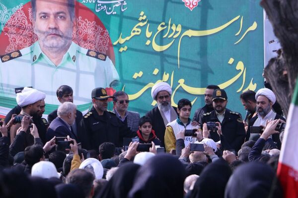 مراسم تشییع پیکر مطهر شهید والامقام شاهین دهقانی