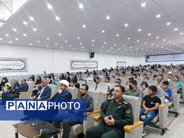 آیین افتتاحیه کلاس‌های اوقات فراغت شهرستان خلیل‌آباد