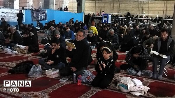 مراسم شب ۲۳ ماه رمضان در مسجد جامع نیشابور 