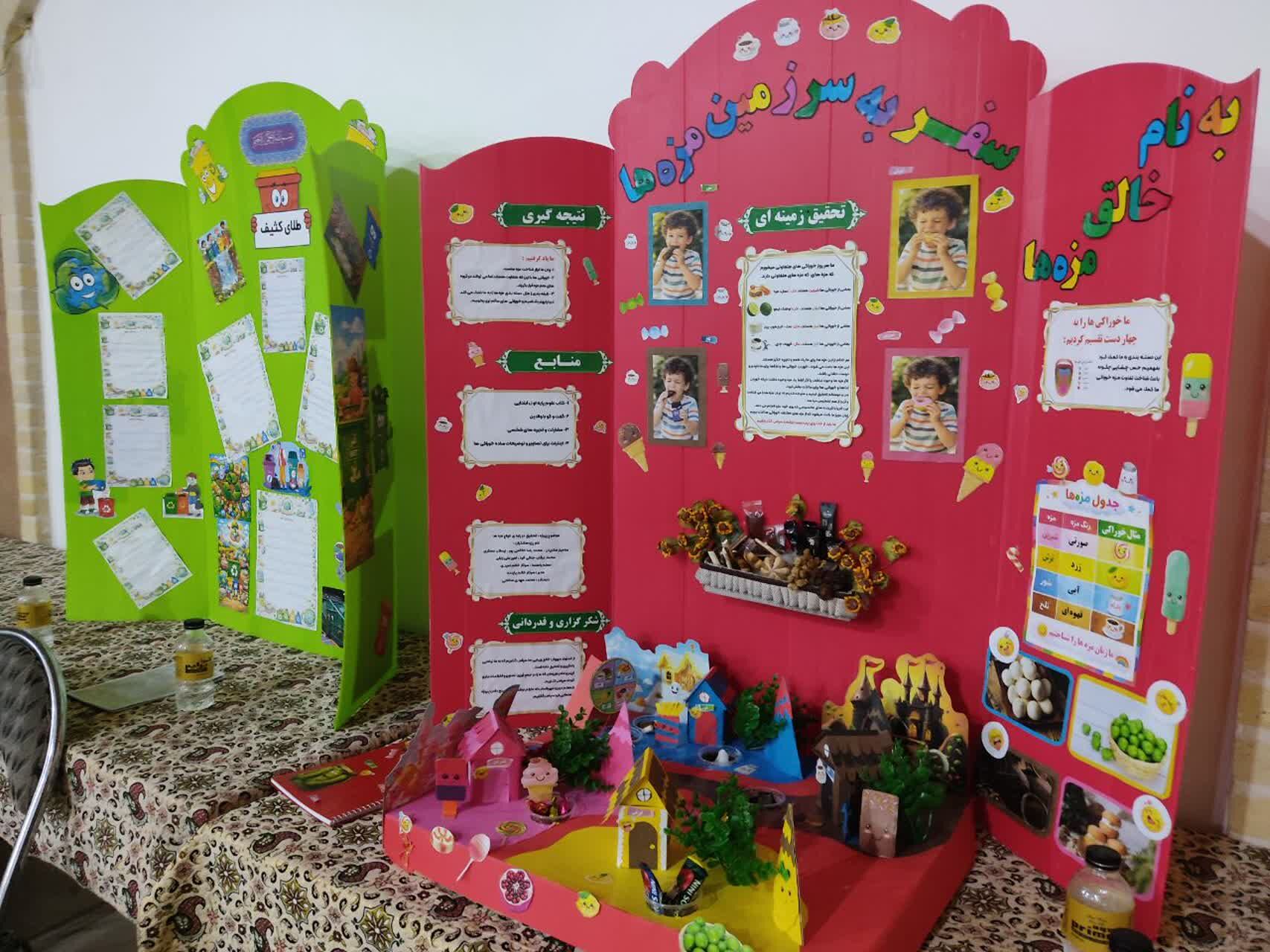 تجلی خلاقیت دانش‌آموزان یزدی در جشنواره جابربن حیان باغ دولت‌آباد