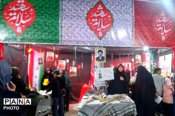 برپایی موکب «سلام شهید» به همت حوزه ۵۰۲ بسیج دانش آموزی ناحیه دو شهرری 