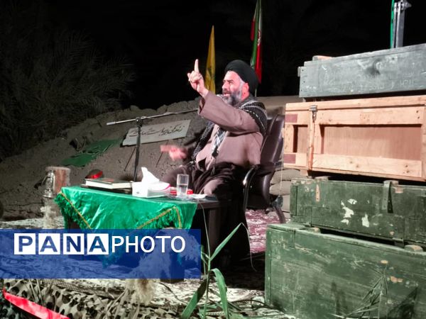 یادواره شهدا در روستای آرنگو پایین 