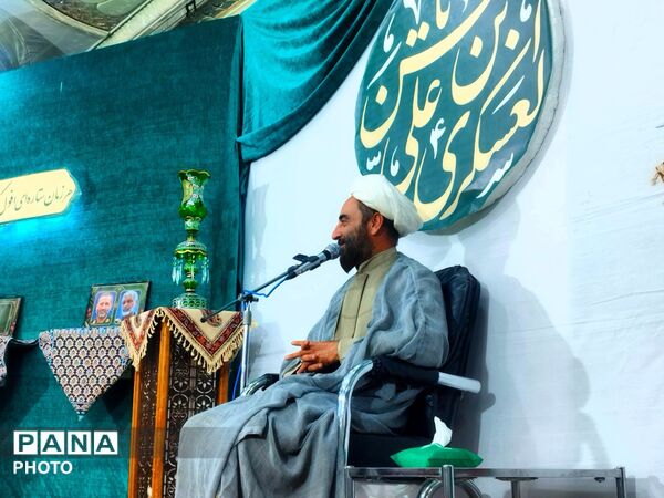 جشن میلاد امام حسن عسکری در مسجد فدایان شاهزاده قاسم 