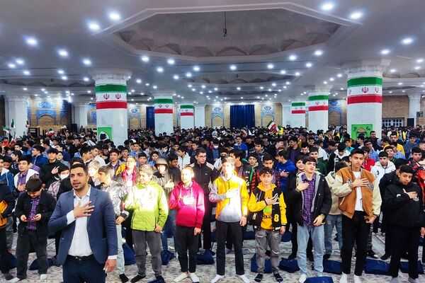جشن تکلیف دانش‌آموزان پسر منطقه کهریزک 