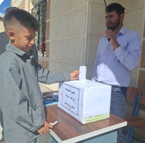 جشن عاطفه‌ها در مدارس چاراویماق