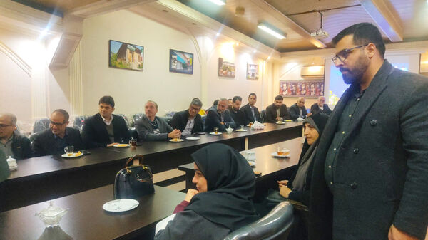دیدار معاون حقوقی وزیر آموزش و پرورش با همکاران آموزش و پرورش بابلسر 
