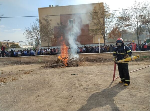 مانور سراسری زلزله در رضویه