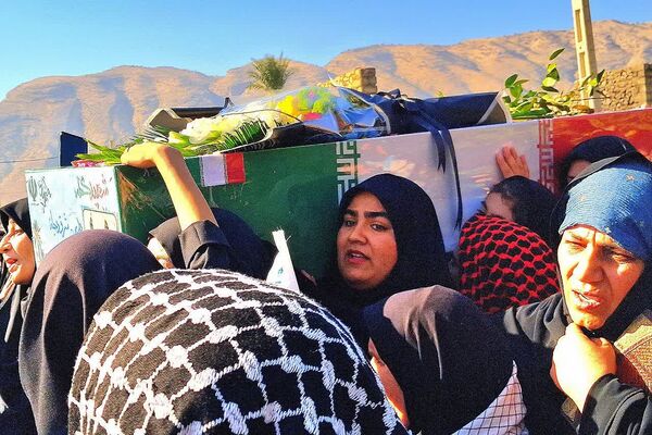 استقبال باشکوه از پیکر۶ شهید گمنام در شهرستان باشت