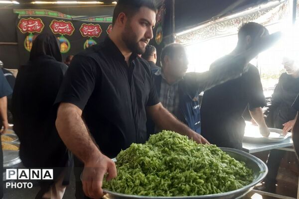 دانش‌آموزان خادم در موکب عشاق‌الحسین(ع)
