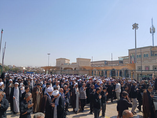 مراسم تشیع آیت الله محفوظی در قم