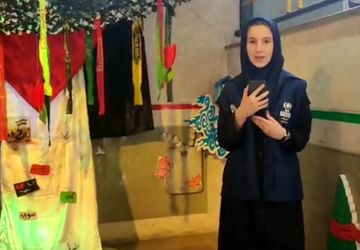 برپایی نمایشگاه کار و فناوری در دبیرستان هیات امنایی راضیه شکرایی ناحیه دو شهرری 