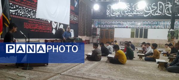جلسه قرآنی و آموزش تخصصی قرائت قرآن کریم شهدای فدافن