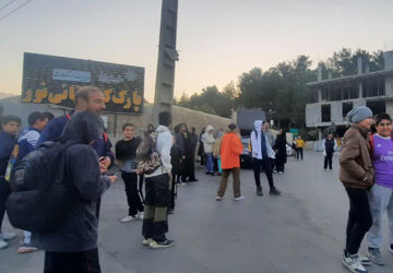 برنامه کوهپیمایی خانوادگی دبیرستان رازی در پارک نور شیراز