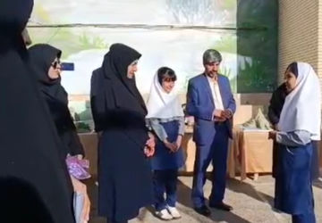 معاون آموزش ابتدایی آموزش و پرورش استان فارس از دبستان ۲۲ بهمن آباده